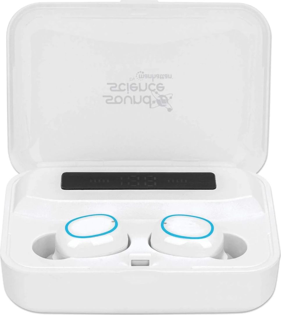 Manhattan Sound Science True Wireless Headset White/Blue