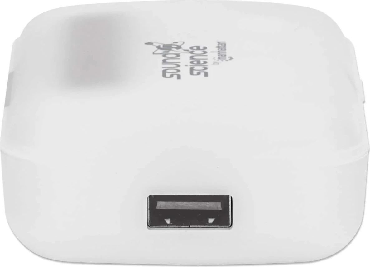 Manhattan Sound Science True Wireless Headset White/Blue