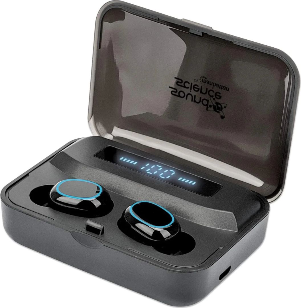 Manhattan Sound Science True Wireless Headset Black/Blue