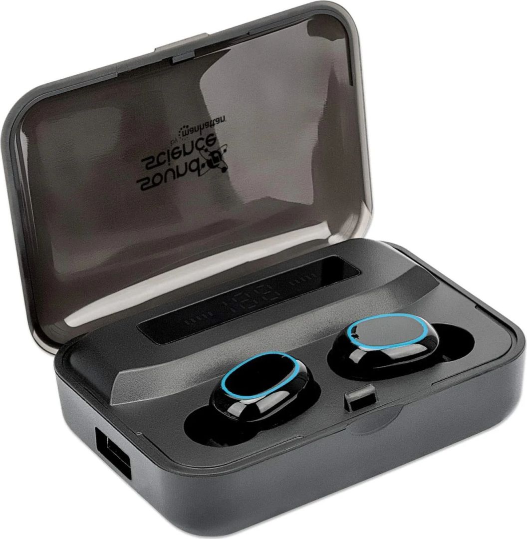 Manhattan Sound Science True Wireless Headset Black/Blue