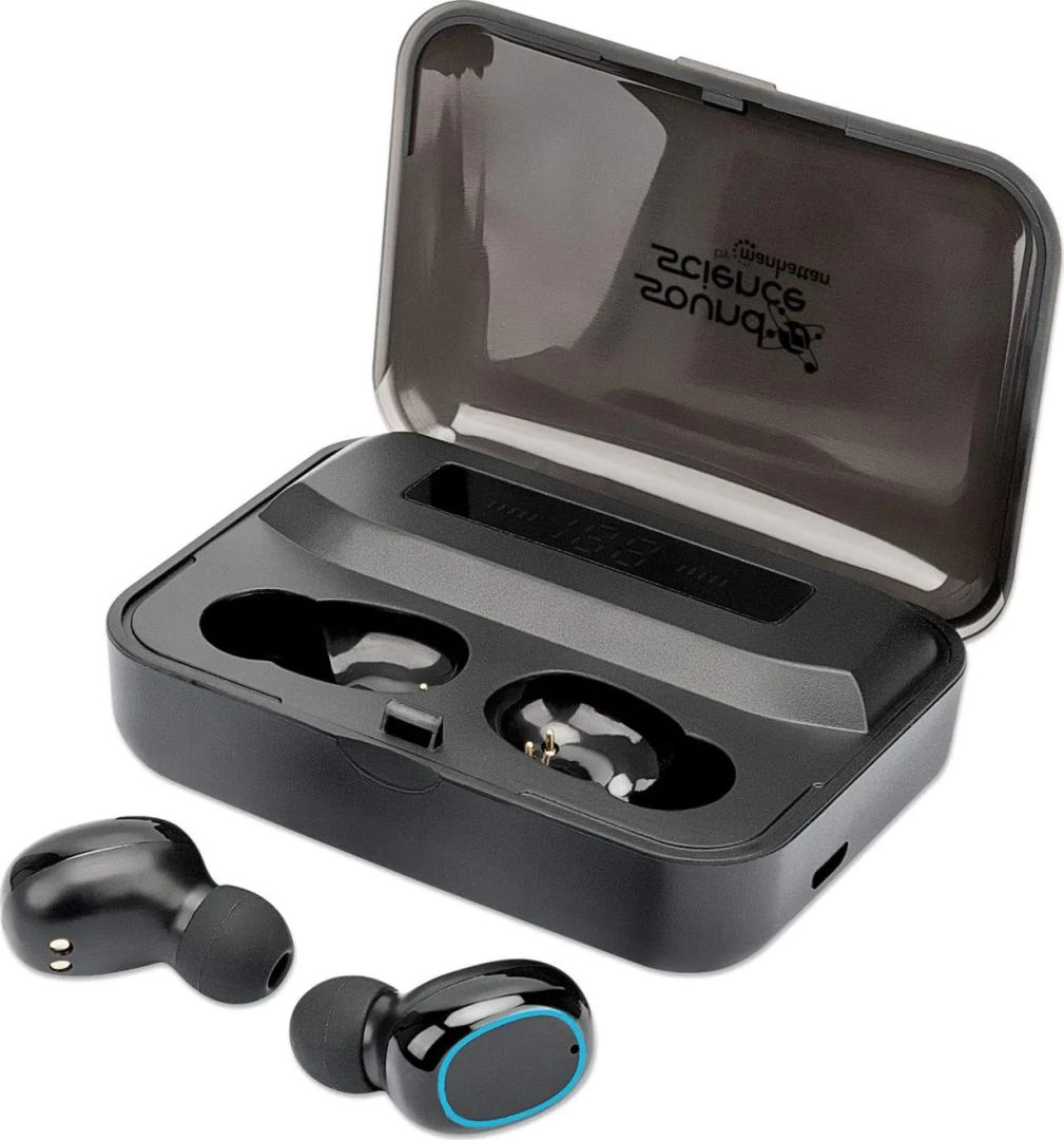 Manhattan Sound Science True Wireless Headset Black/Blue