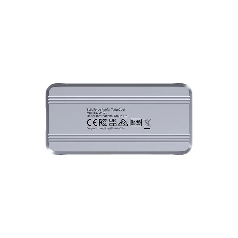 Unitek SolidForce Reefer TurboCool USB4 40Gbps M.2 SSD Enclosure with Cooling Fan