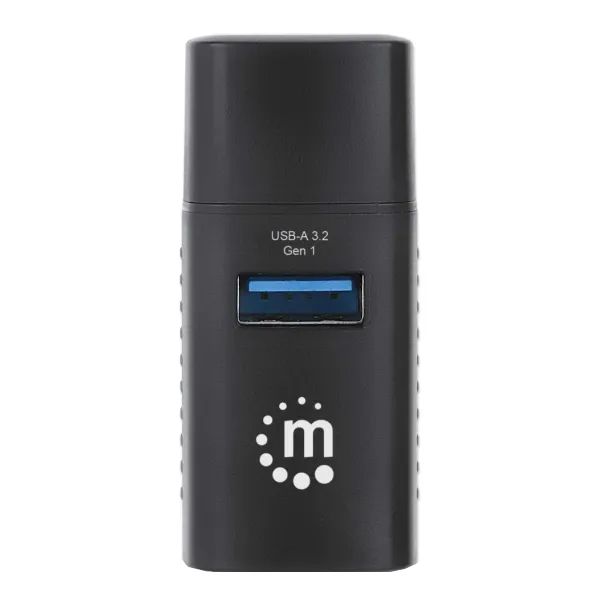Manhattan 3-Port USB 2.0 HUB Black