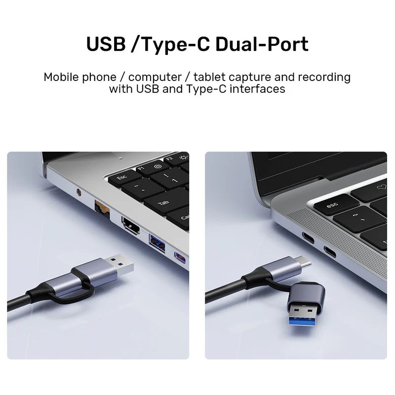 Unitek HDMI to USB-C/A Video Capture Card