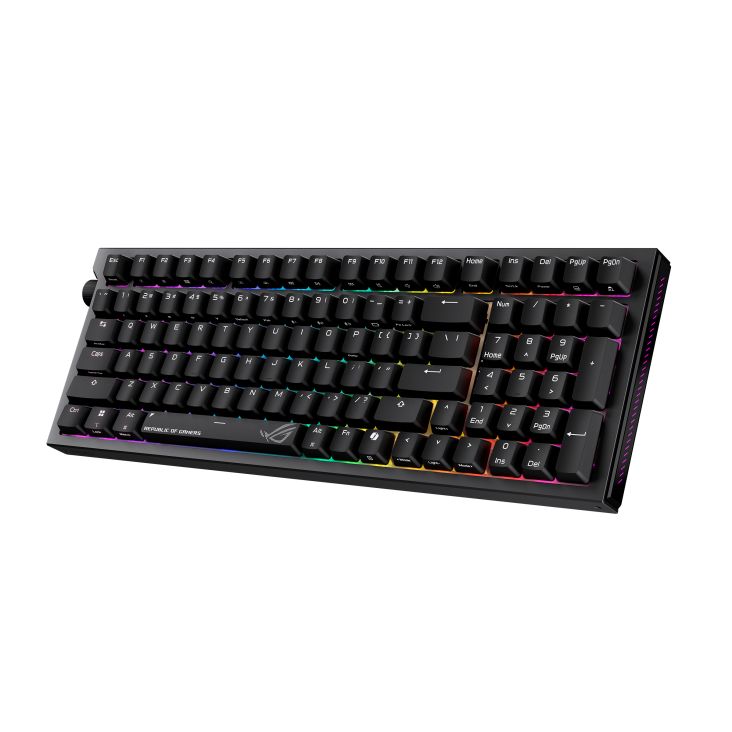 Asus ROG Strix Morph 96 Gaming Wireless Bluetooth Keyboard Black HU