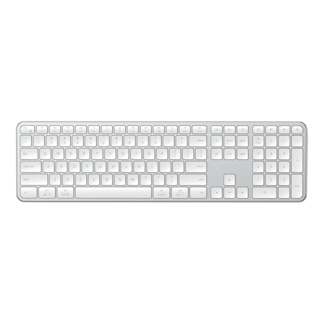 Satechi Slim EX3 Wireless Bluetooth Keyboard Silver US