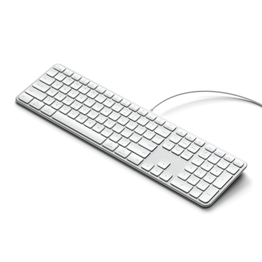 Satechi Slim LX3 Wired Keyboard Silver US