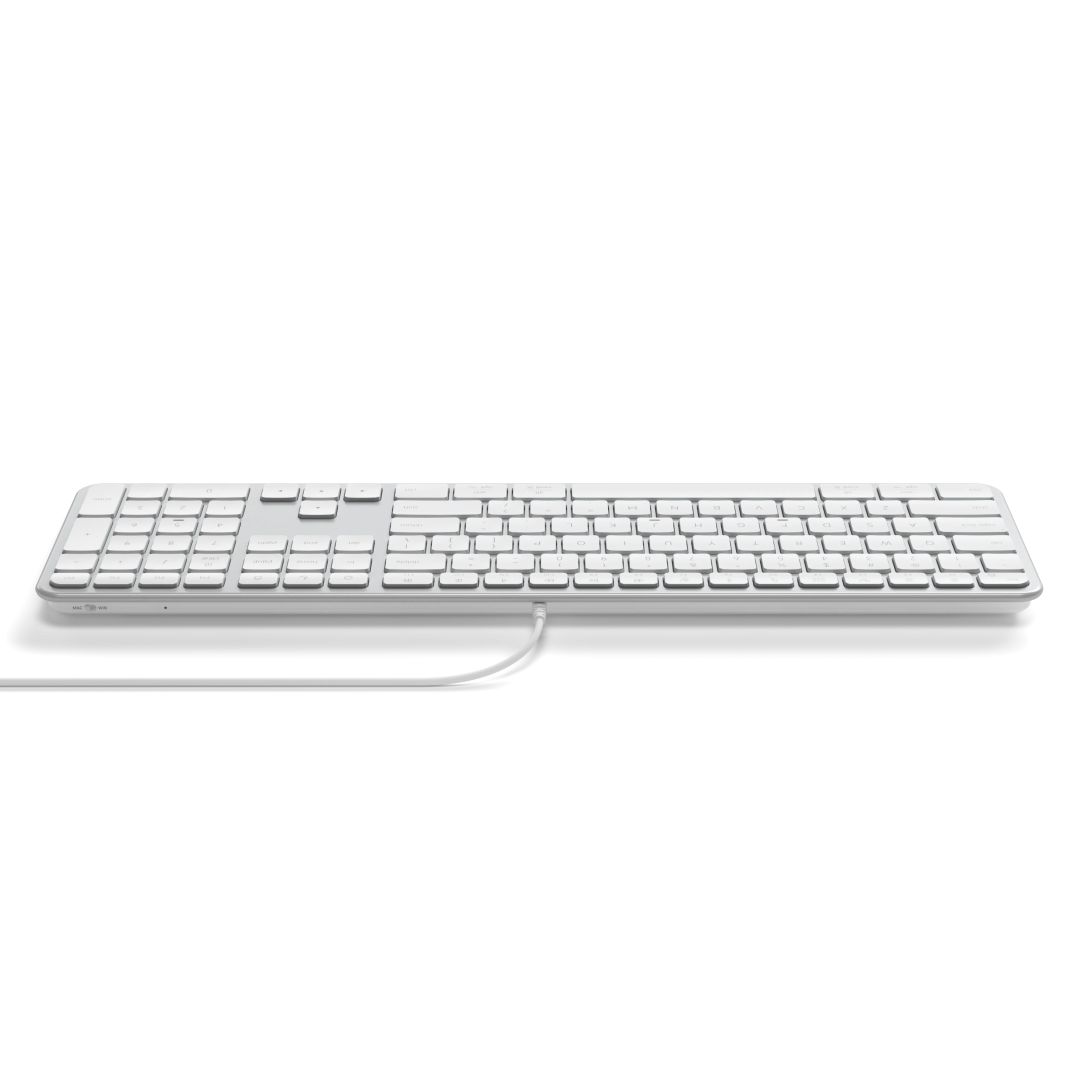 Satechi Slim LX3 Wired Keyboard Silver US