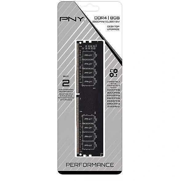 PNY 8GB DDR4 3200MHz Black OEM