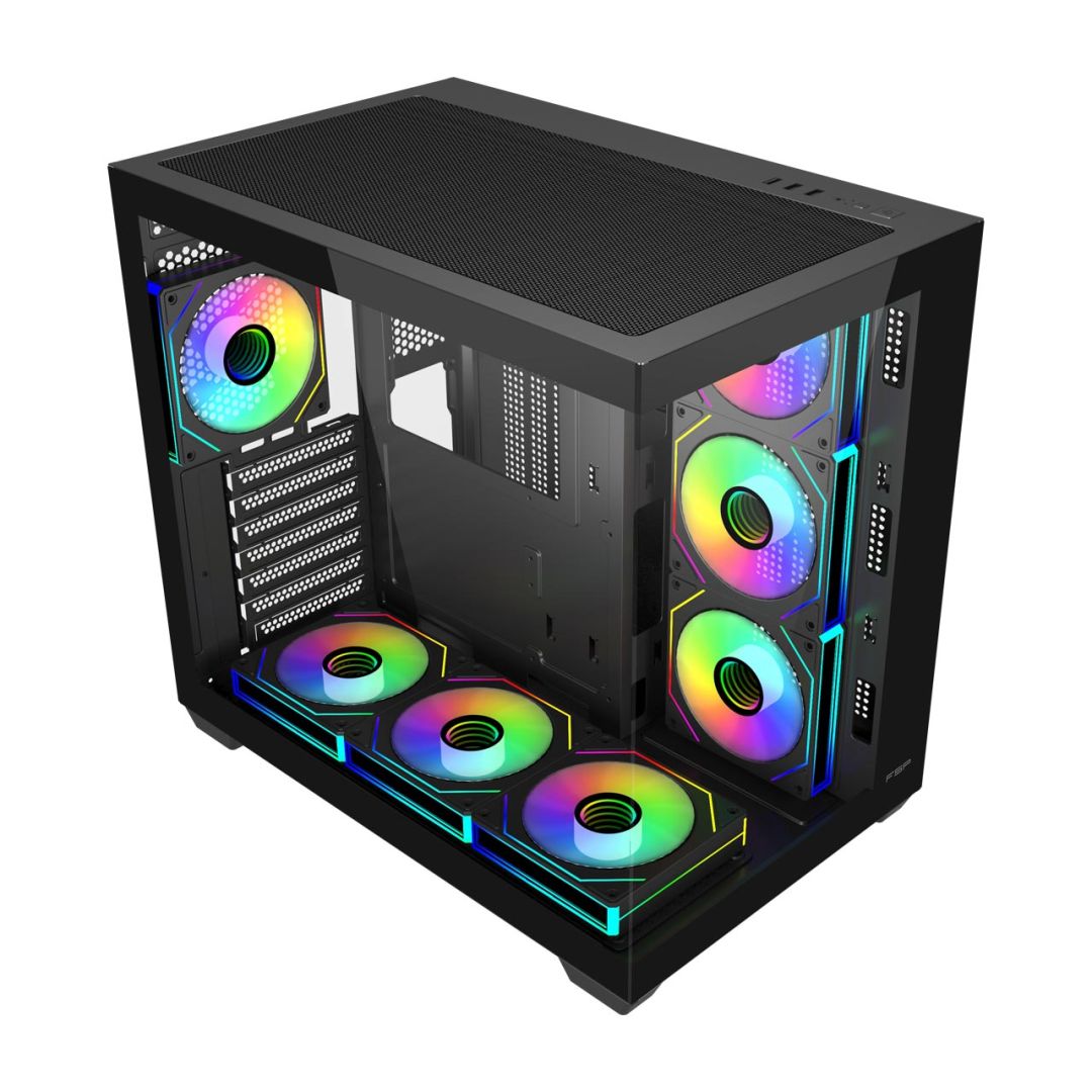 FSP M341 ARGB Tempered Glass Black