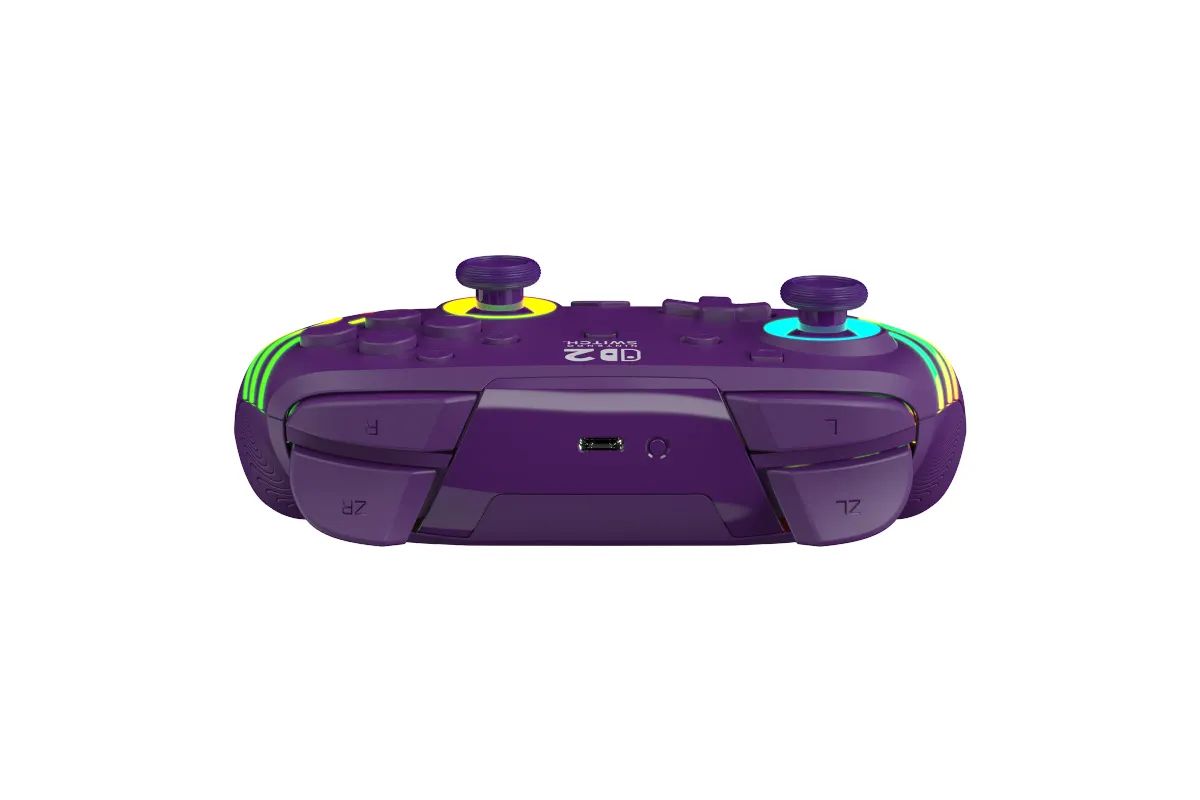 PDP Afterglow Wave Wireless Controller for Nintendo Switch 2 Purple