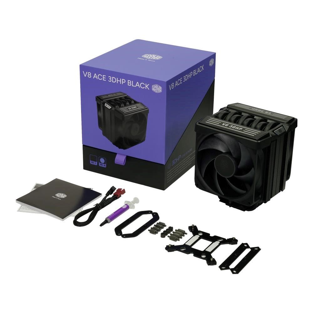 Cooler Master V8 ACE 3DHP CPU Cooler Black