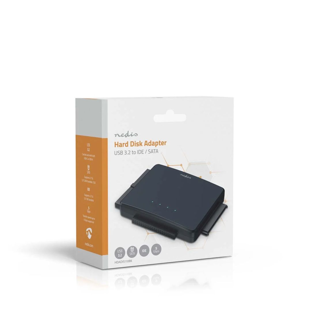 Nedis HDADIS110BK Hard Disk Adapter