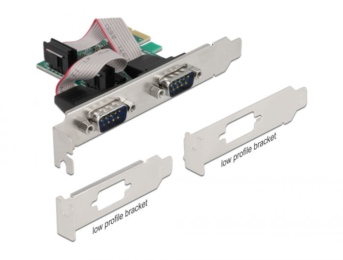 DeLock PCI Express Card to 2x Serial RS-232