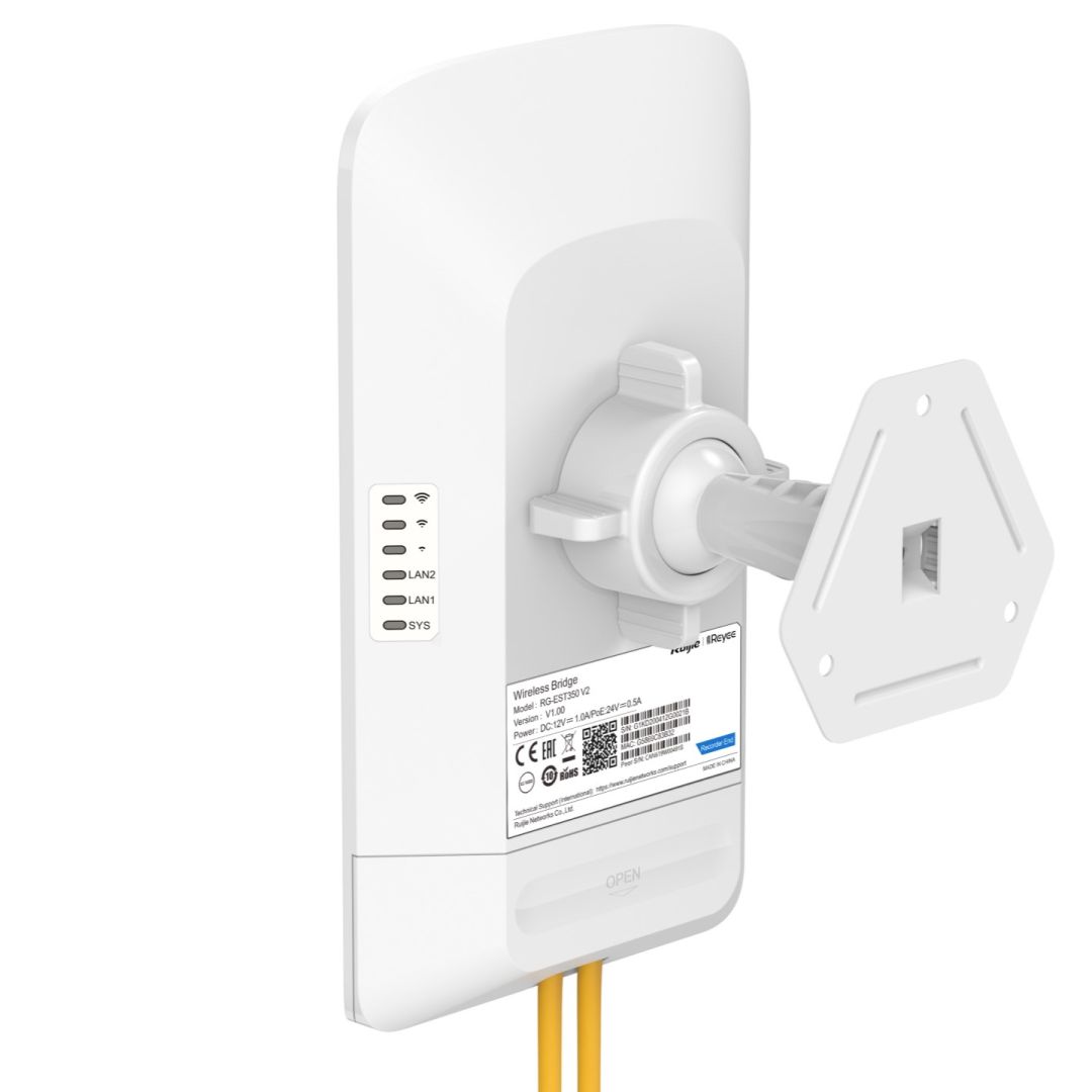 Reyee RG-EST350 V2 5GHz Dual-stream 802.11ac 5KM Wireless Bridge