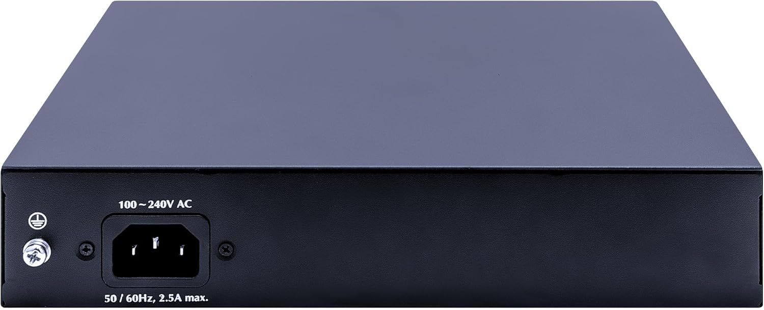 Intellinet 8-Port PoE Switch Black