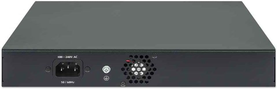 Intellinet 8-Port PoE Switch Black