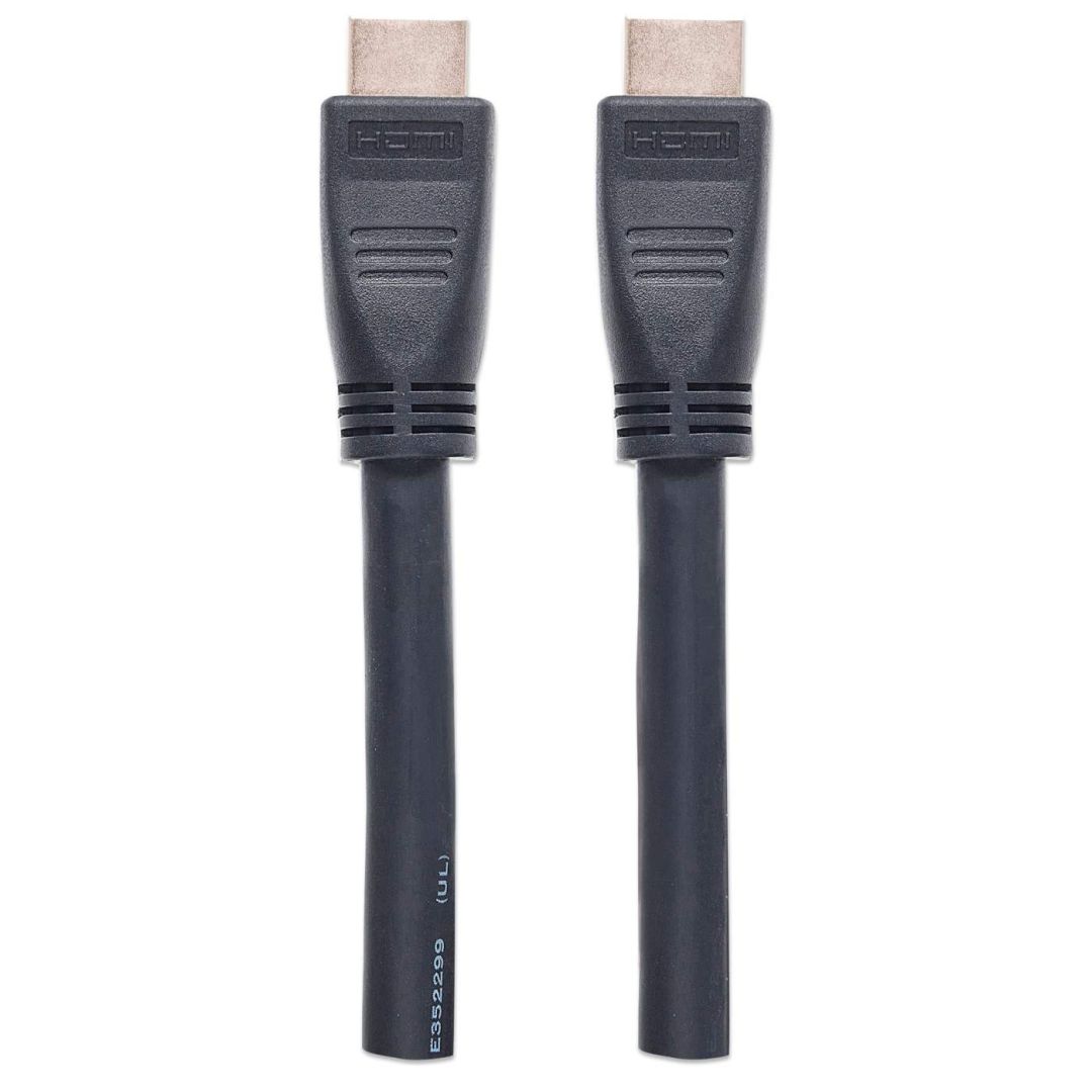 Manhattan CL3 In-Wall 4K@60Hz High Speed HDMI Cable with Ethernet 10m Black