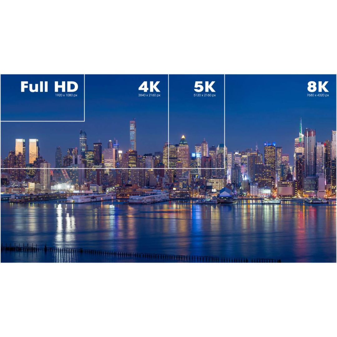 Manhattan 8K@60Hz Certified Ultra High Speed HDMI with Ethernet cable 2m Black
