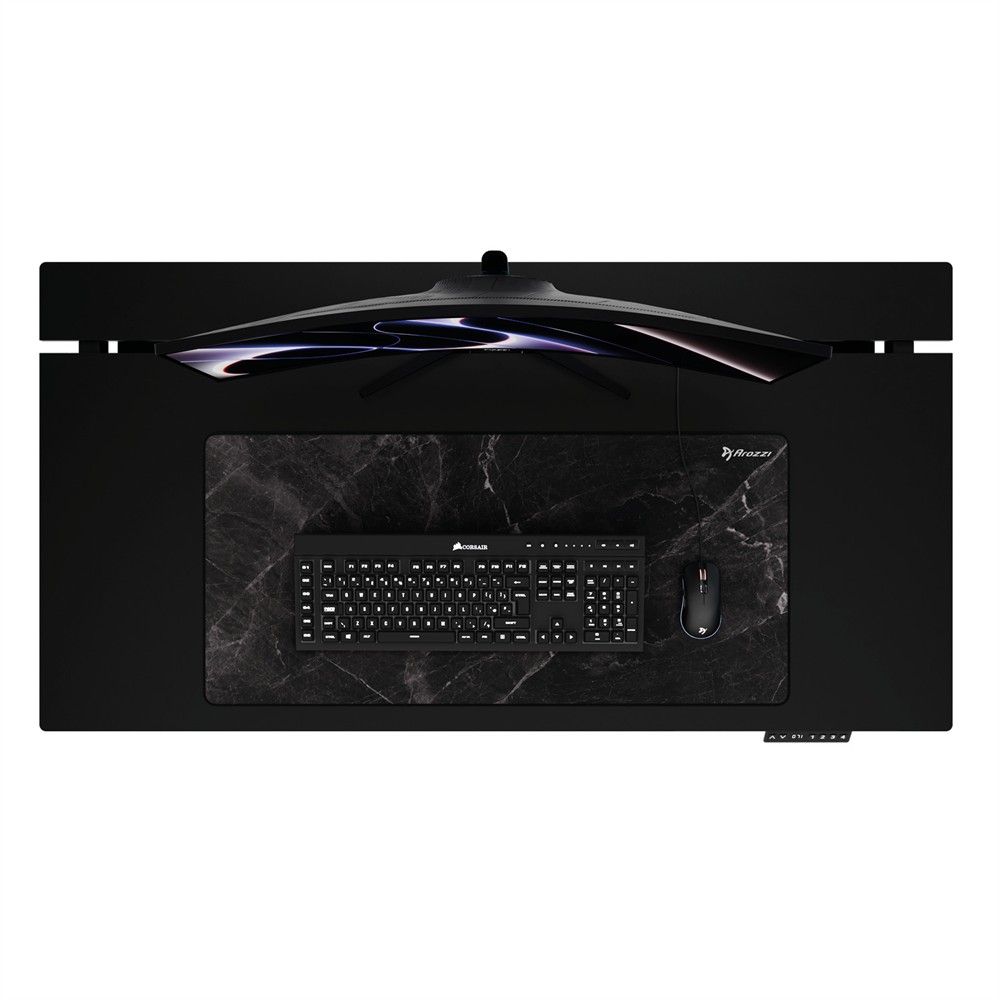 Arozzi Zona XL Egérpad Black Marble