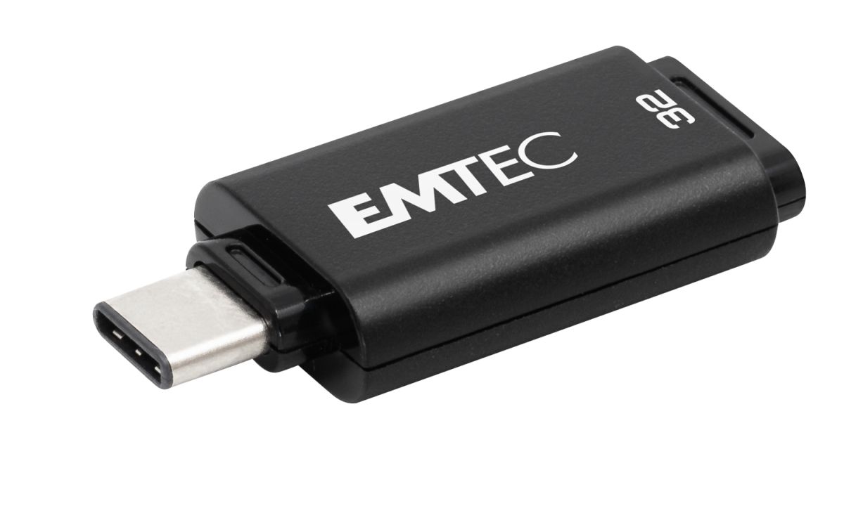 Emtec 32GB D400 Type-C USB3.2 Black