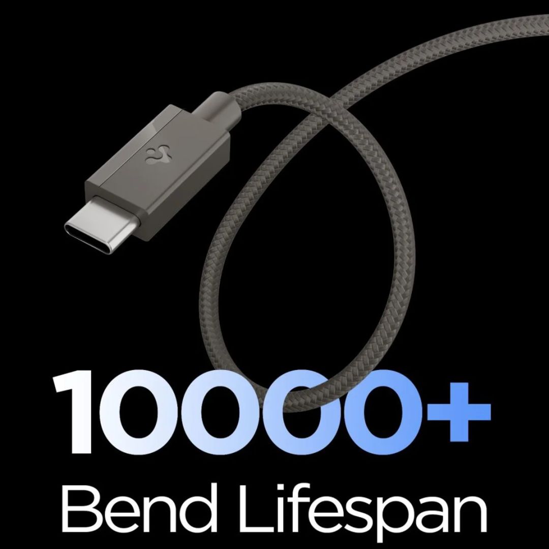 Spigen Essential USB-C to USB-C 60W Cable 1,5m Gunmetal