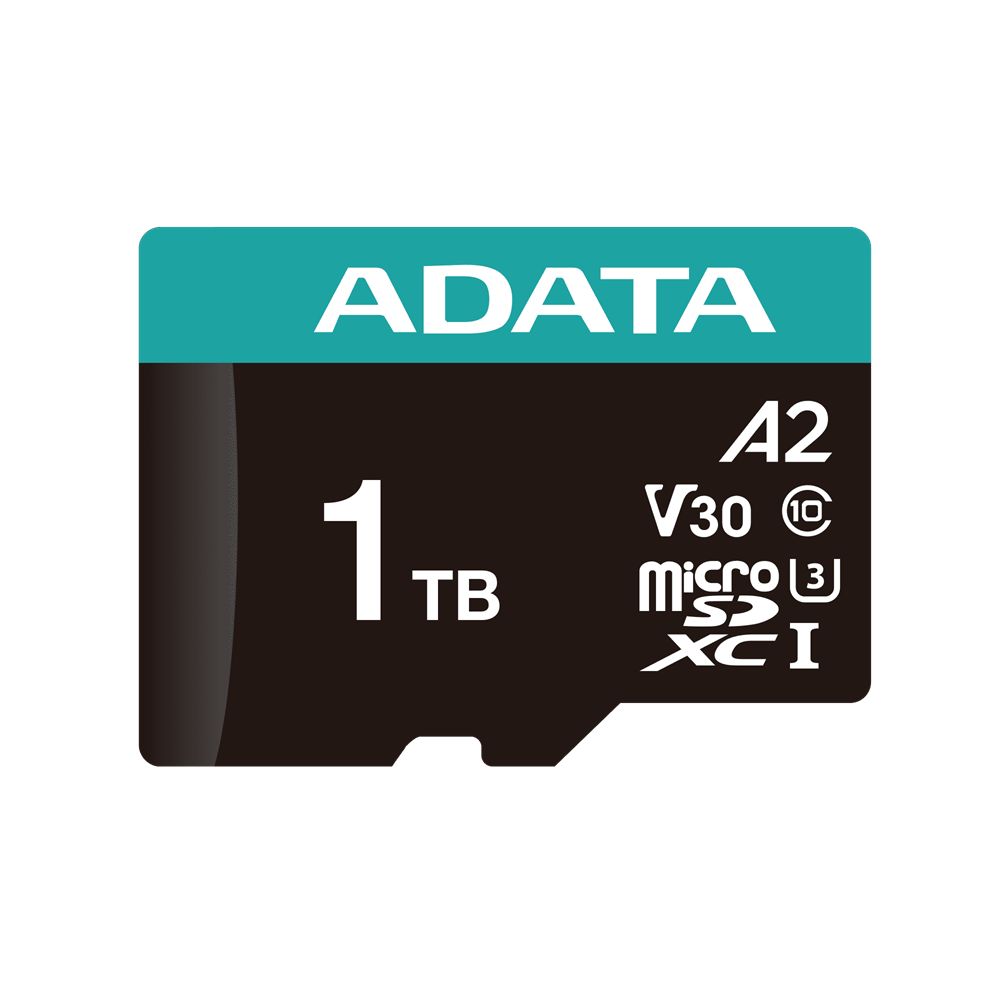 A-Data 1TB microSDXC Premier Pro Class 10 UHS-I U3 A2 V30 + adapterrel