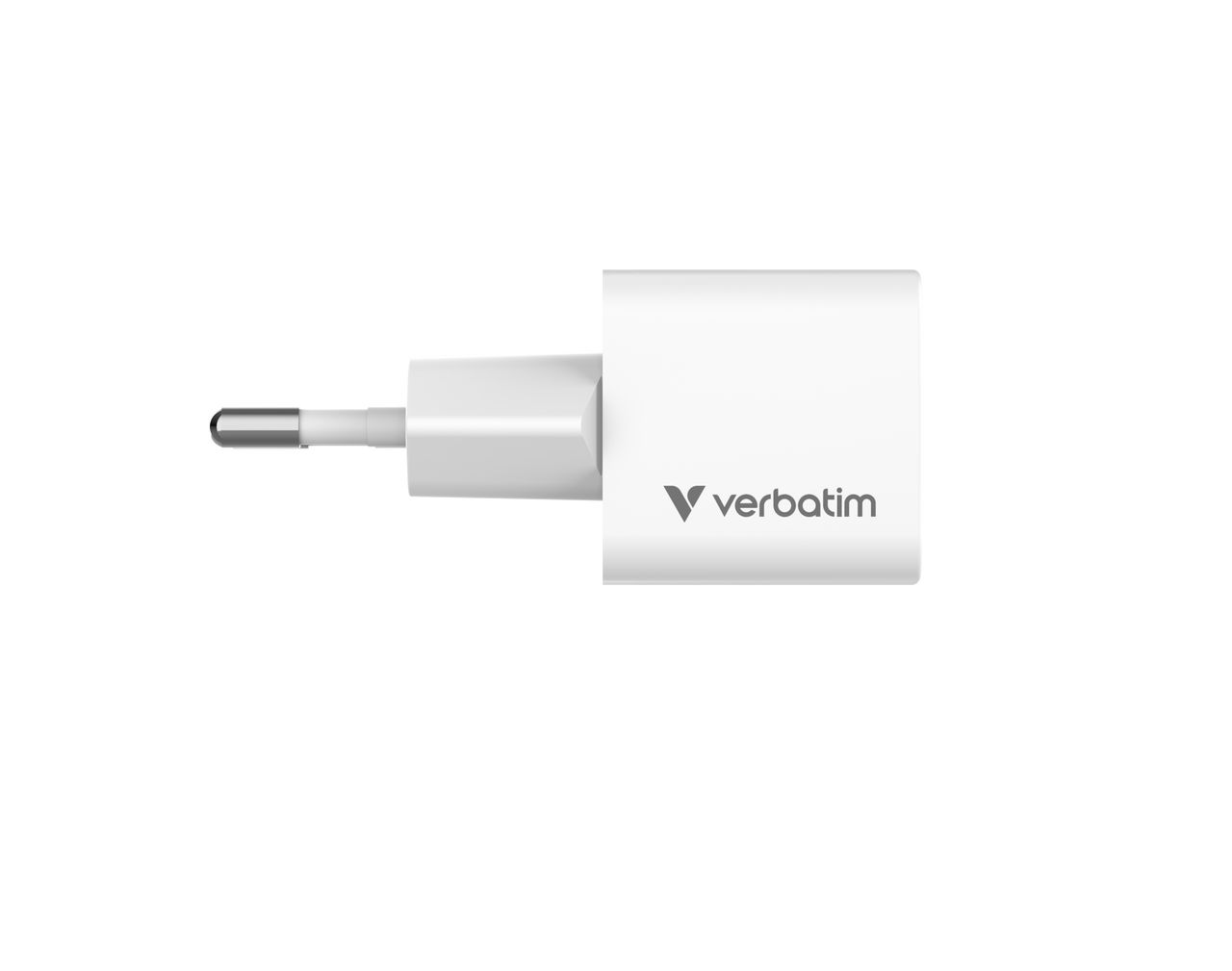 Verbatim Mini GaN Wall Charger 20W White