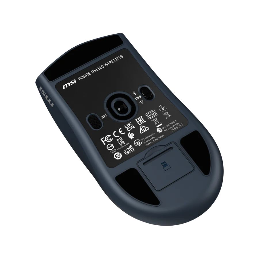 Msi Forge GM340 Gaming Wireless Bluetooth Mouse Navy