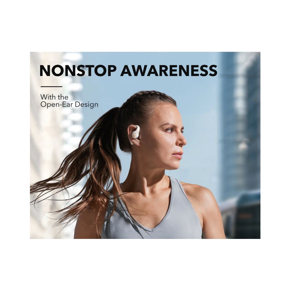 ANKER Soundcore AeroFit Pro Bluetooth Headset White