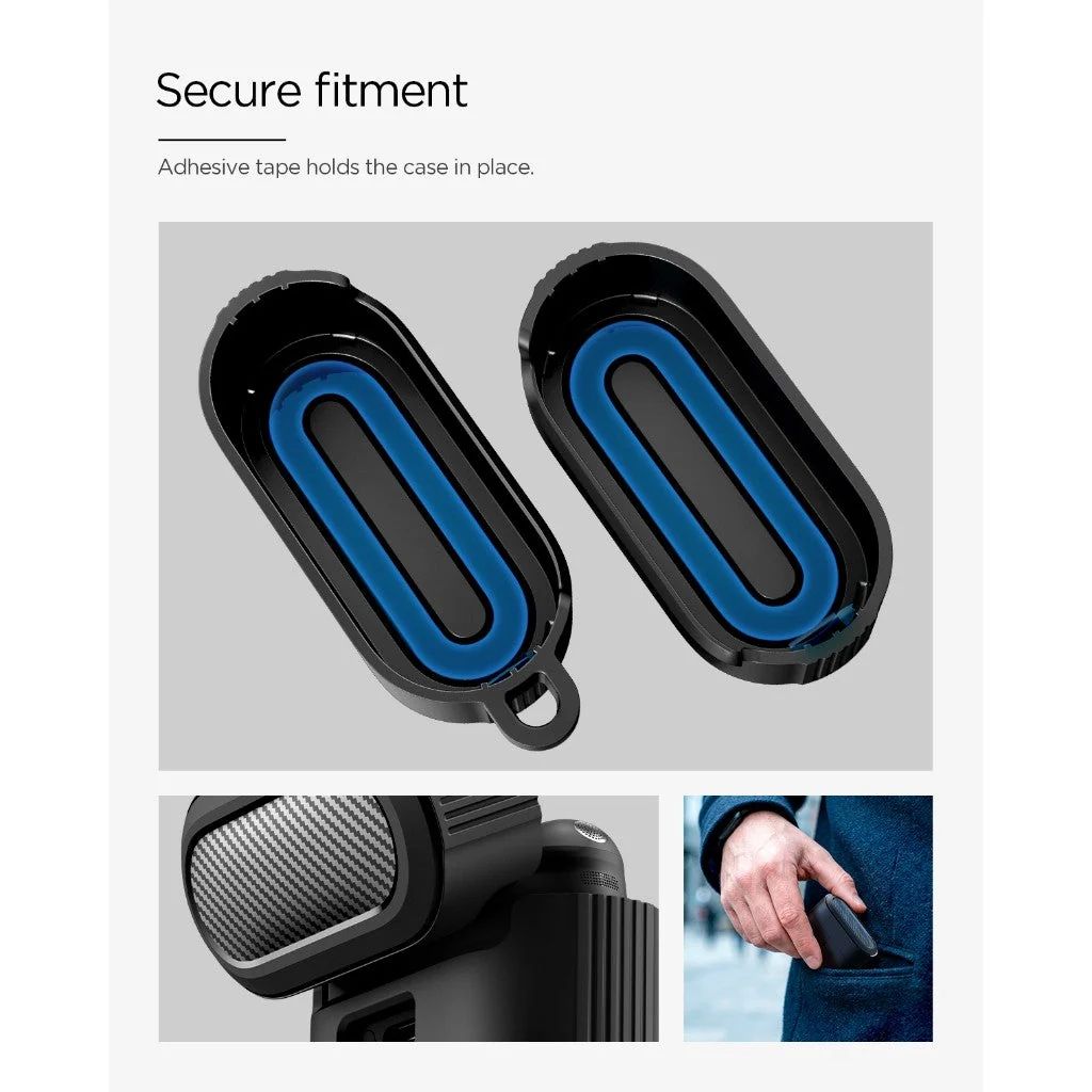 Spigen Rugged Armor case for Sony WF-1000XM6 Matte Black