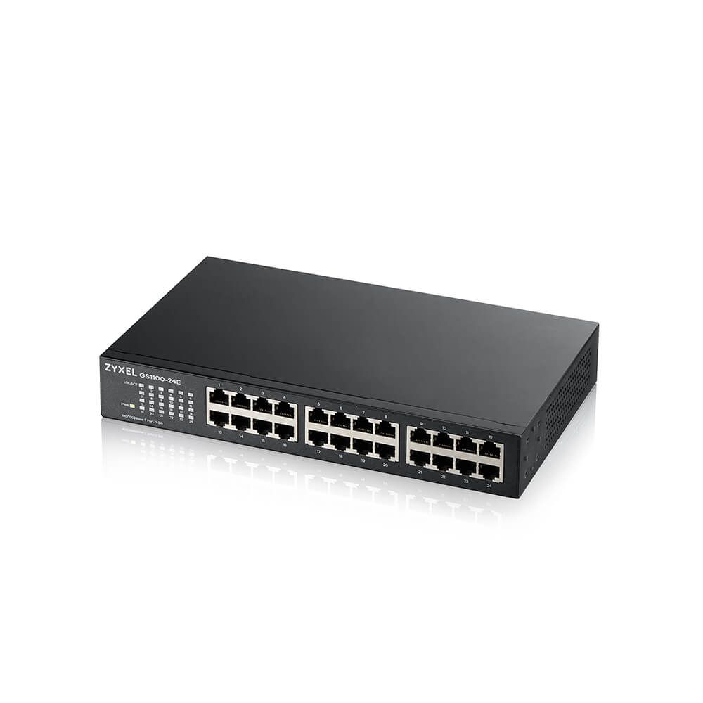 ZyXEL GS1100-24E v4 24-port Gigabit Unmanaged Switch