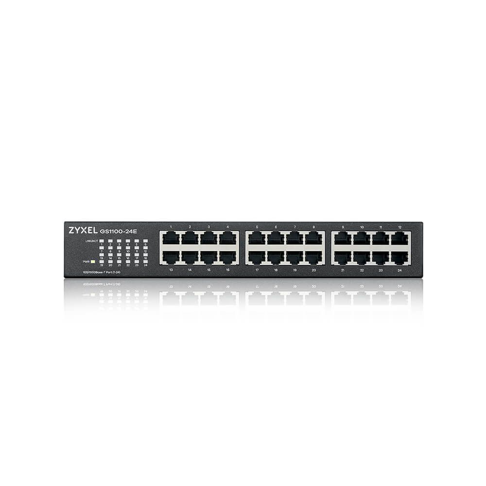 ZyXEL GS1100-24E v4 24-port Gigabit Unmanaged Switch