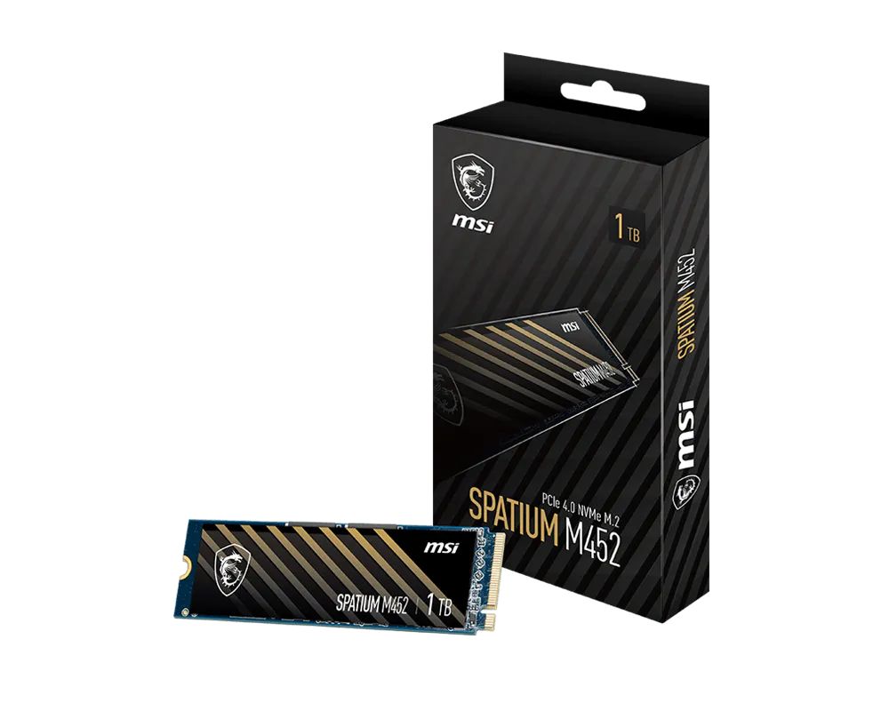 Msi 1TB M.2 2280 NVMe Spatium M452