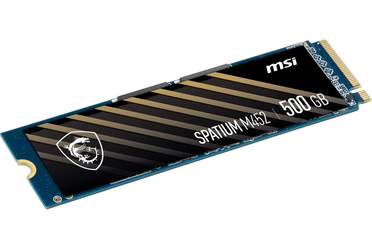 Msi 500GB M.2 2280 NVMe Spatium M452