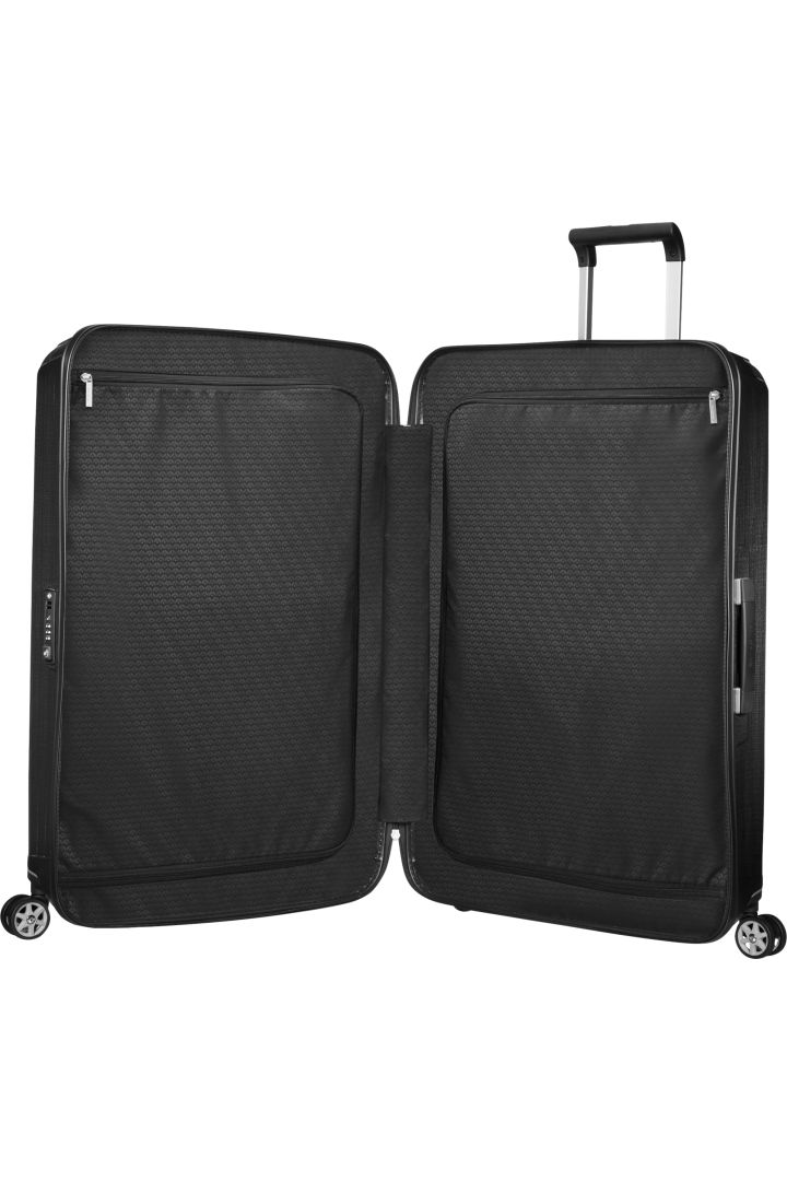 Samsonite Lite-box Spinner 75cm közepes méretű bőrönd Black