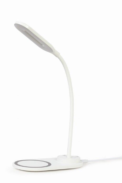 Gembird TA-WPC10-LED-01-MX Desk Lamp with Wireless Charger 10W White
