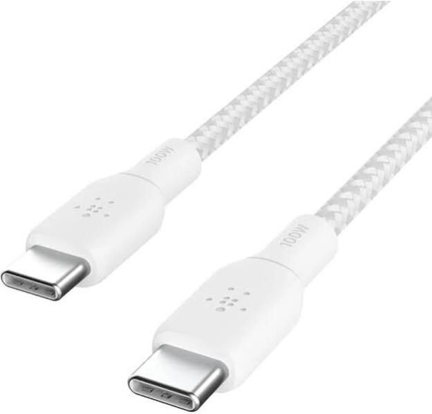 Belkin USB-C/USB-C 60W charging data cable 2m White