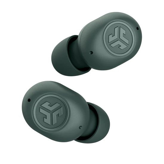 JLab JBuds Mini TWS Bluetooth Headset Earbuds Sage Gray