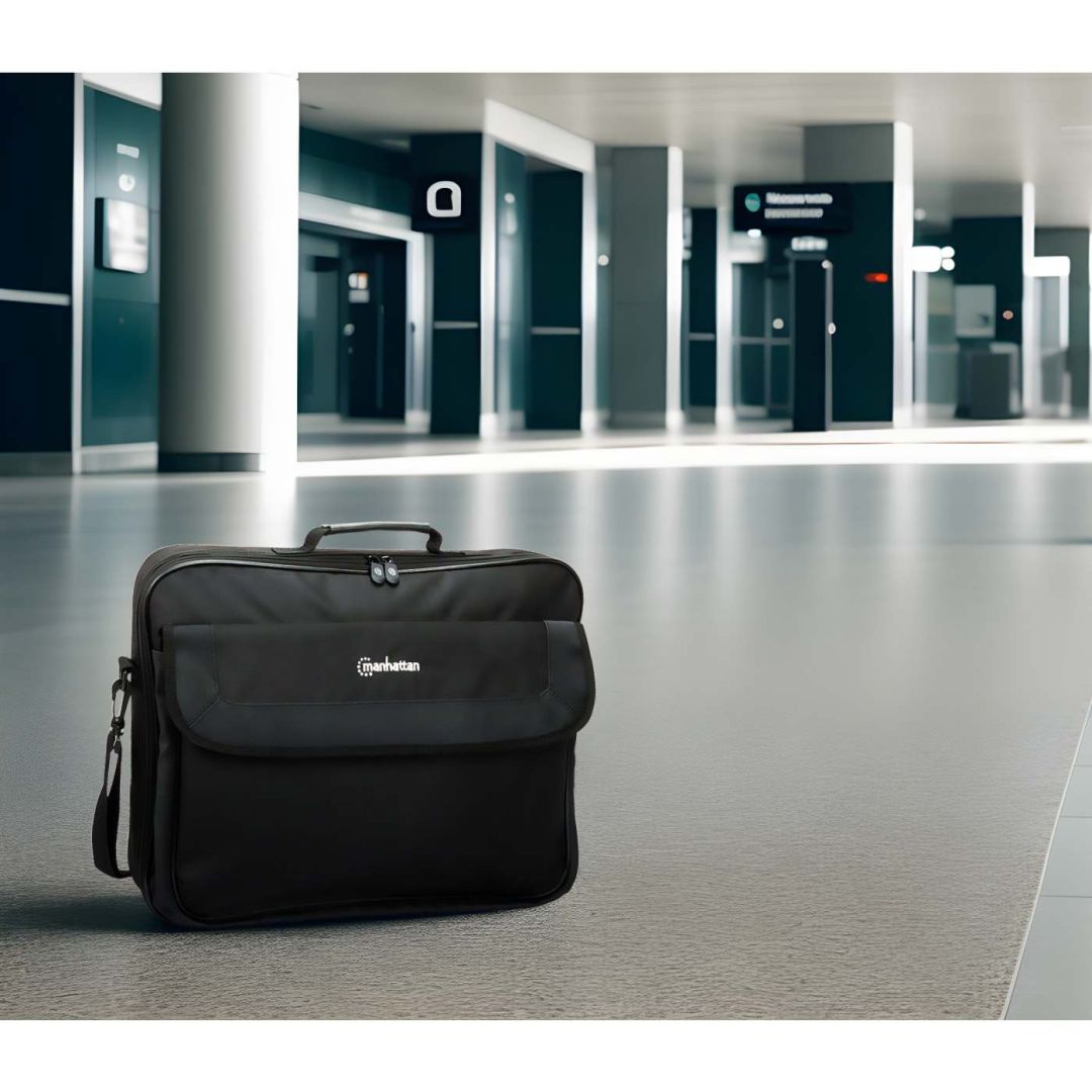Manhattan Cambridge Clamshell Laptop Bag 17,3