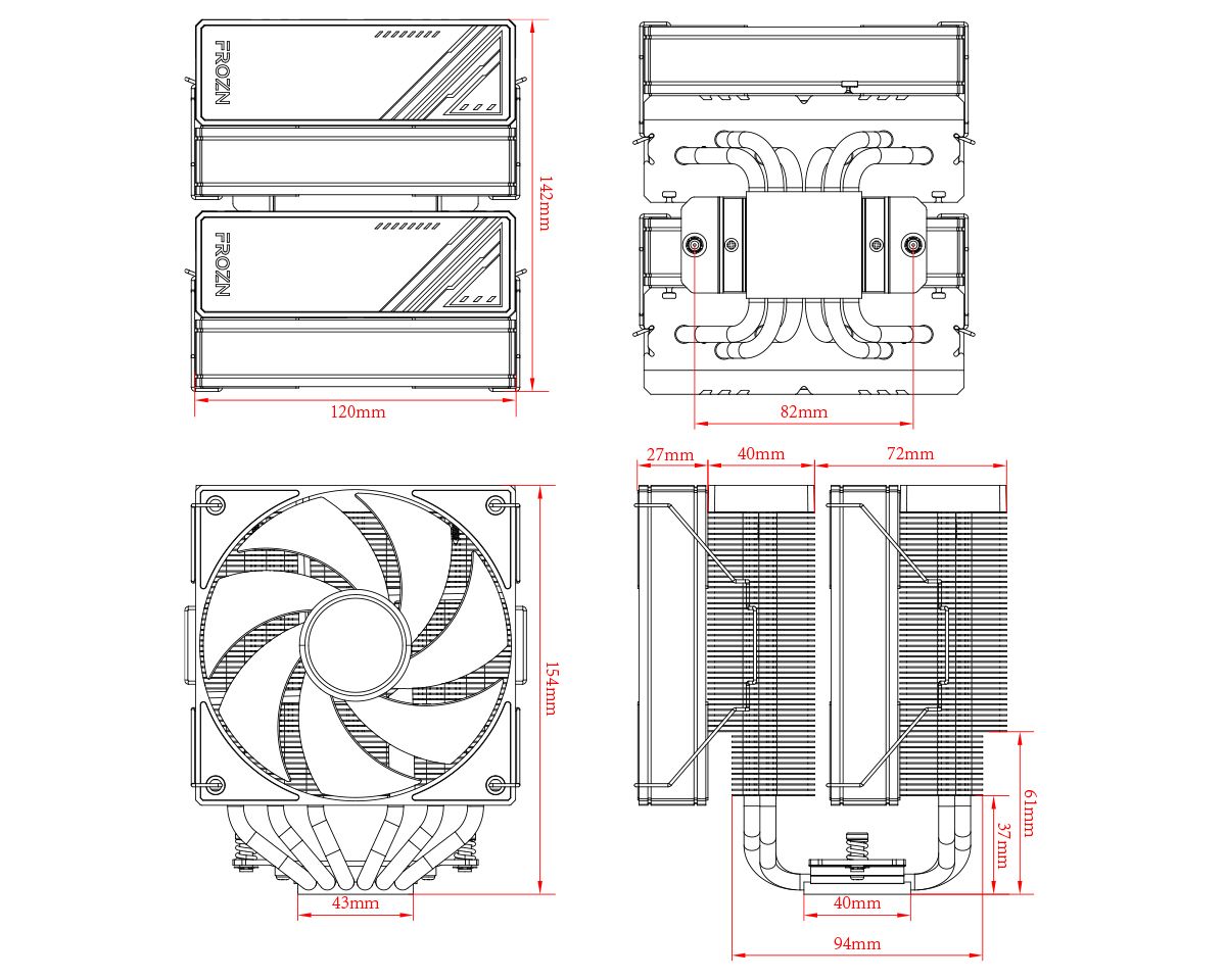 ID-COOLING FROZN A620 ARGB