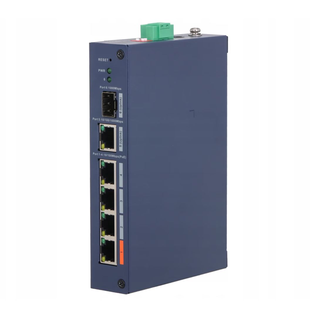 Dahua CHS4106-4ET-60 6-Port Cloud Managed Hardened Switch with 4-Port PoE