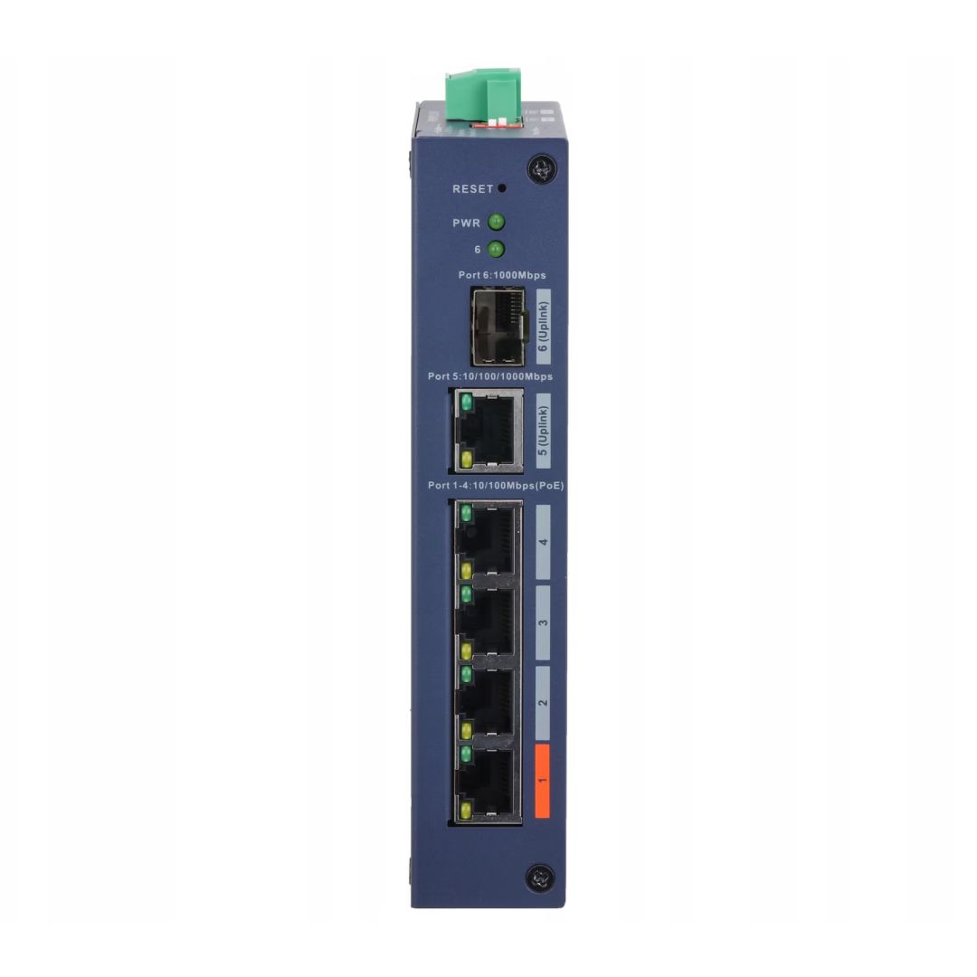 Dahua CHS4106-4ET-60 6-Port Cloud Managed Hardened Switch with 4-Port PoE