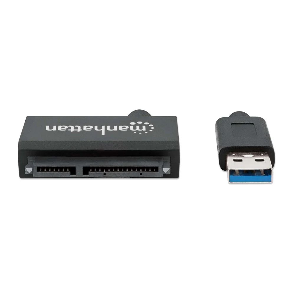 Manhattan SuperSpeed USB 3.0 to SATA Adapter Black