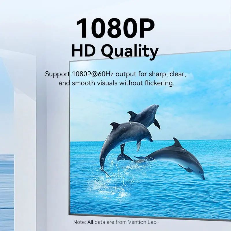 Vention VGA to HDMI adapter Black