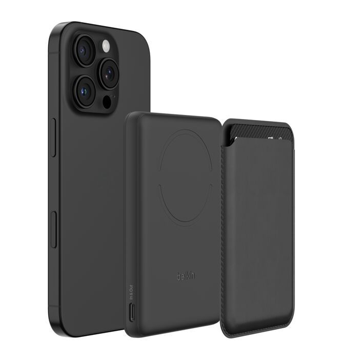 Belkin BoostCharge Slim Magnetic PowerBank 5000mAh Black