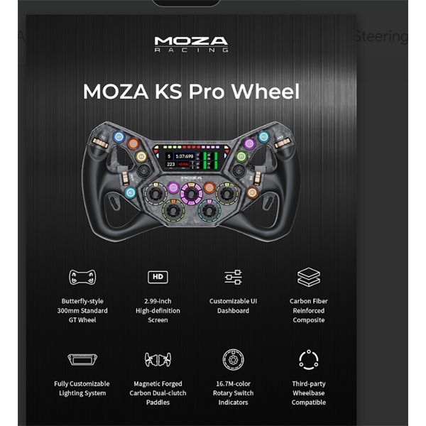 MOZA KS PRO Wheel