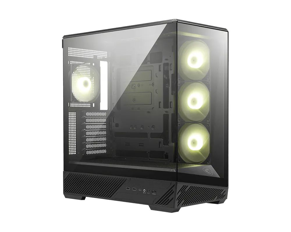 Msi MAG PANO 130R PZ Tempered Glass Black