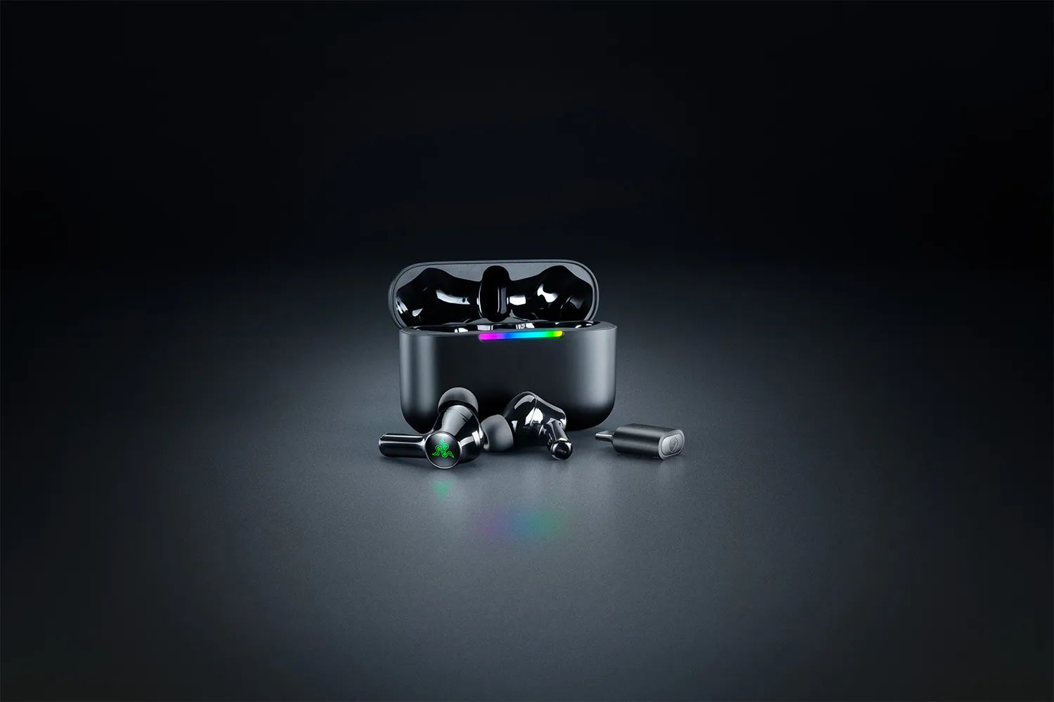 Razer Hammerhead V3 HyperSpeed Wireless Bluetooth Multi-Platform ANC Gaming Headset Black