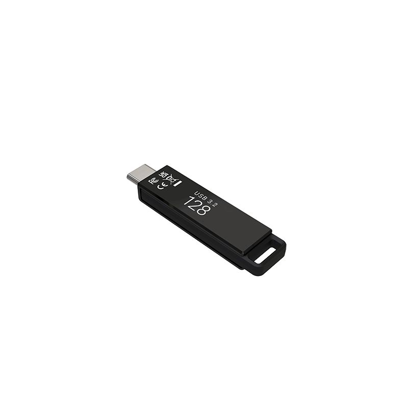 PNY 128GB Elite-X Type-C USB 3.2 Gen 1 Flash Drive Black